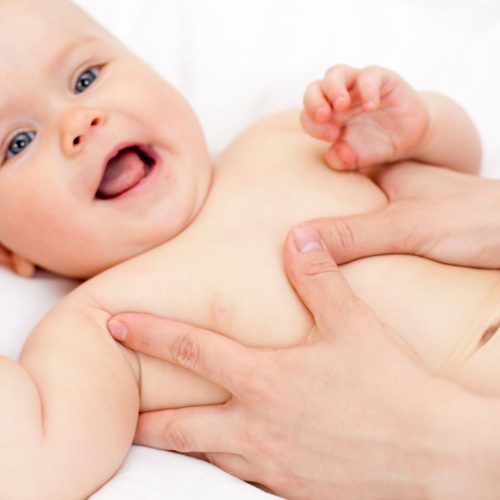 massage bébé