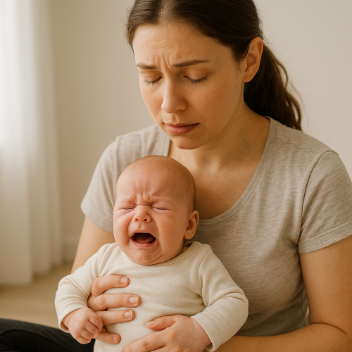 pleurs de bébé